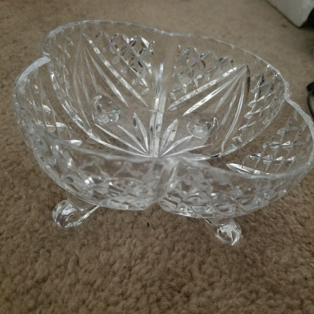 Crystal dish